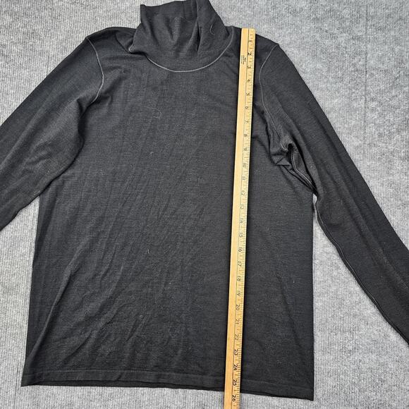 Athleta Top Womens 1X Foresthill Ascent Turtleneck Wool Blend Base Layer Warm - Picture 3 of 6
